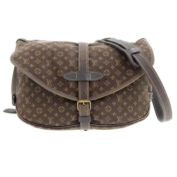 Louis Vuitton Monogram Minilan Saumur 30 Shoulder Bag Ebene - Picture 1 of 10